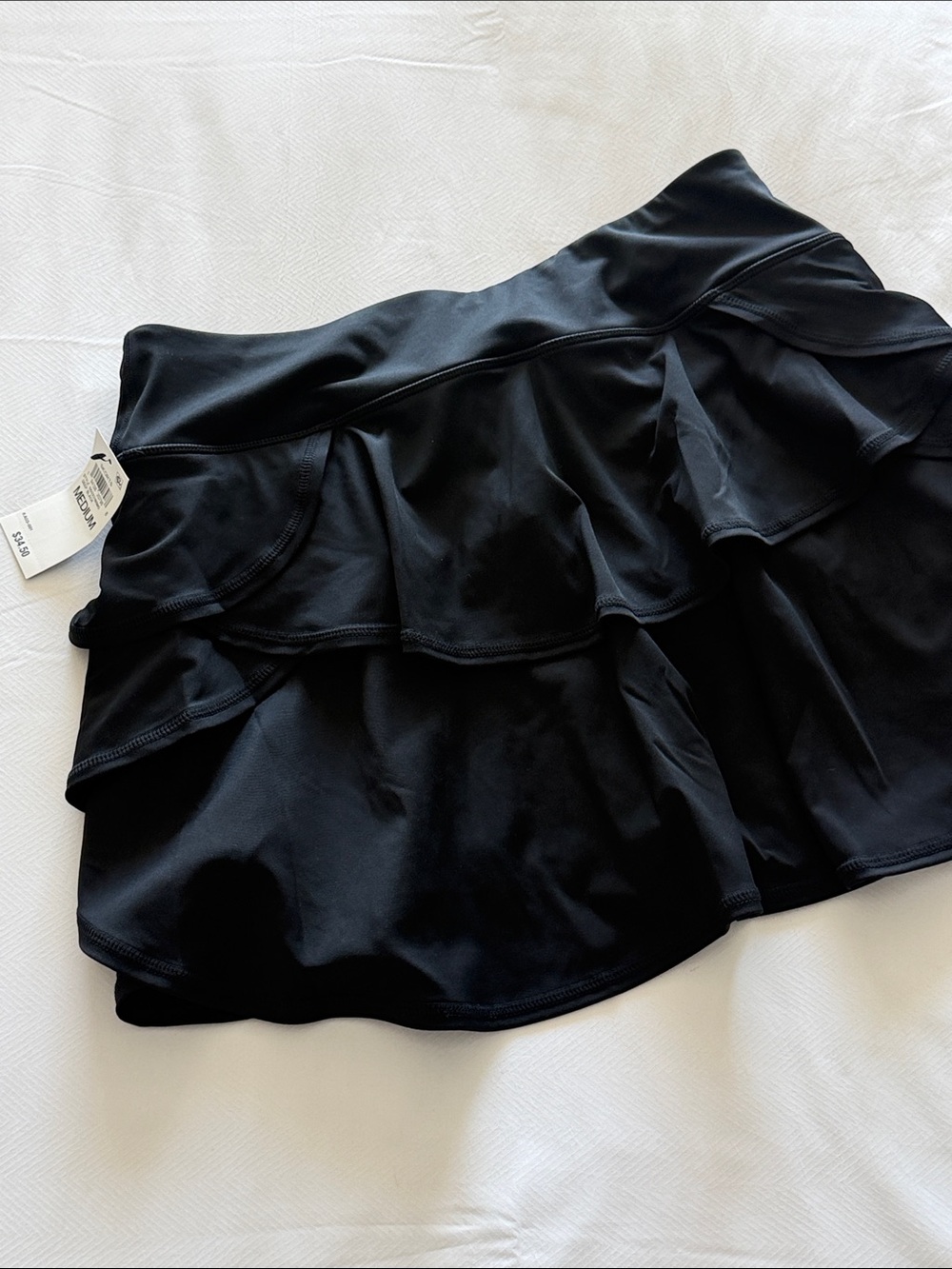 Ideology Black Tiered Skort - Picture 5 of 5
